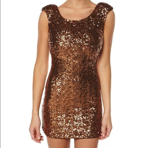 MINKPINK Sequin Cocktail Dress - Picture 5 of 5